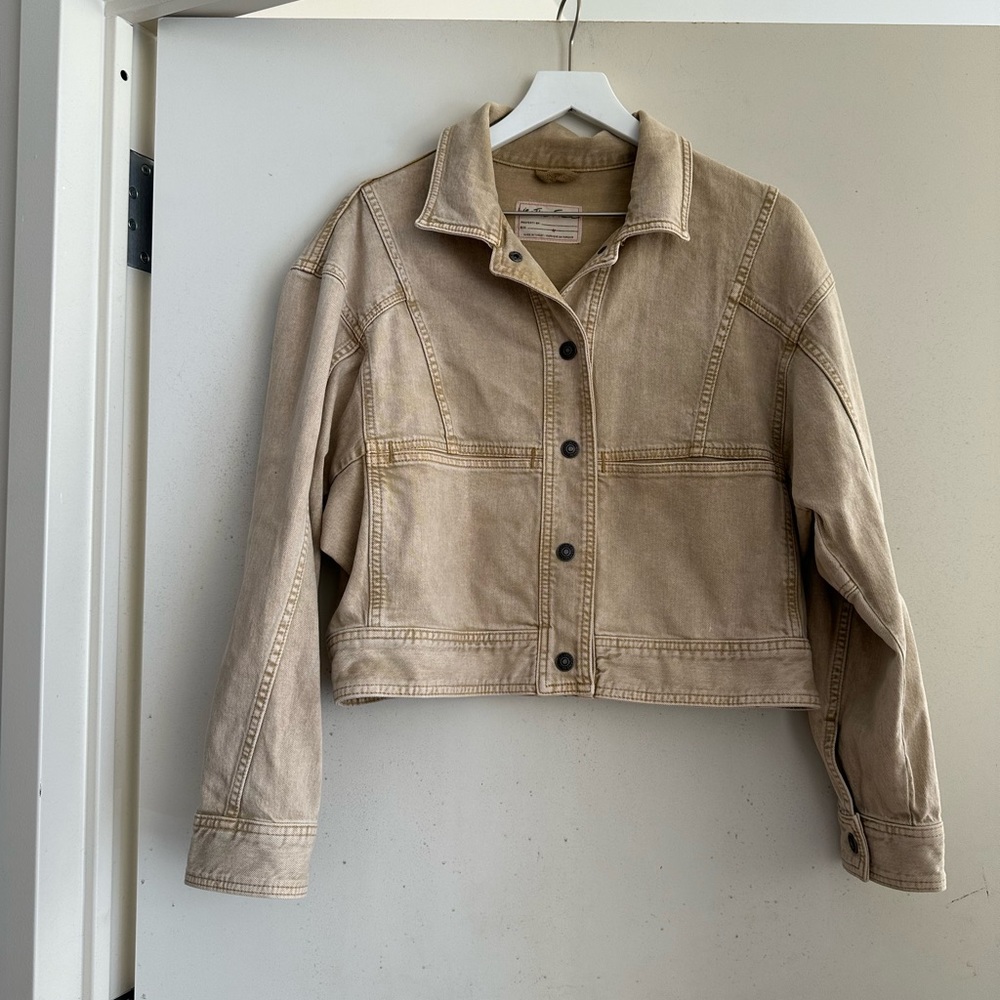 We The Free Star Crossed Boxy Denim Jacket - Picture 5 of 6